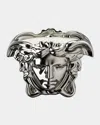 Versace Medusa Grande Silver Candle In Silver
