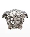 Versace Medusa Grande Silver Vase In Silver