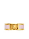 Versace Medusa Greca Ring In Brown