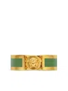 Versace Medusa Greca Ring In Gray