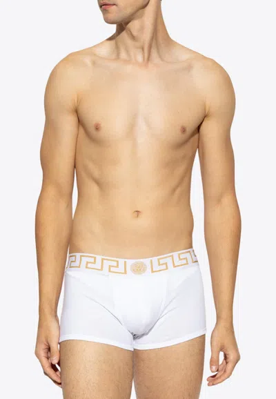 Versace Medusa Greca Waistband Boxers - Set Of 2 In Multicolor