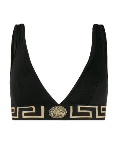 VERSACE VERSACE GRECA BOARDER BRALETTE