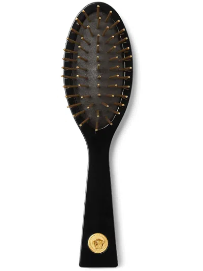 Versace Medusa Hair Brush In 黑色