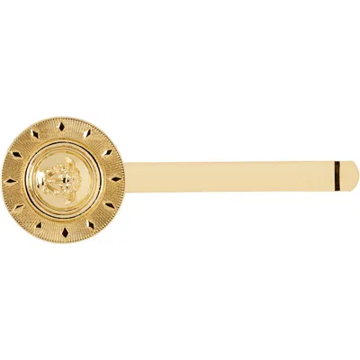 Versace Medusa Hair Clip In Gold