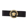 Versace Medusa Satin Hair Clip In Black