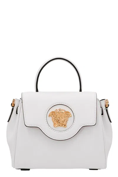 Versace Medusa Handbag In White