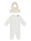 Versace Medusa Head Babygrow Set In Neutrals