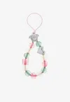 Versace Medusa Head Bag Charm In Multi