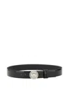 Versace Reversible Belt The Jellyfish In Black