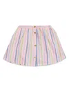 Versace Medusa-head Button-detailing Skirts In Blue