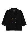 Versace Outerwear In Black