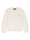 VERSACE MEDUSA HEAD CABLE-KNIT JUMPER