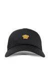Versace Medusa Embroidered Cotton Drill Adjustable Baseball Cap