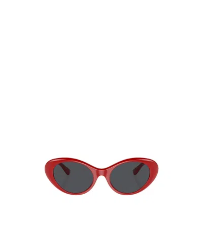 Versace Medusa Head Cat-eye Sunglasses In Black