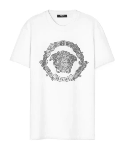 Versace Medusa Head T-shirt In White