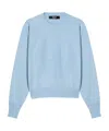 Versace Medusa Head Crewneck Jumper In Blue