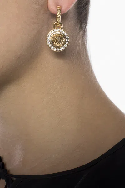 Versace Earrings In Gold