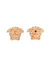 Versace Medusa Head Earrings In Gold-tone Brass Man In Gold