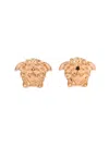 Versace Medusa Head Earrings In Gold-tone Brass Man In Gold