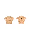 Versace Medusa Head Earrings In Gold-tone Brass Man In Gold