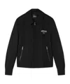 Versace Medusa Head-embroidered Jacket In Black