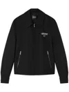 Versace Medusa Head-embroidered Jacket In Black