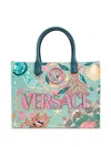 Versace Medusa-head Graphic-print Tote Bag