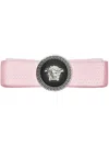 Versace Gianni Ribbon Hair Clip In Pink