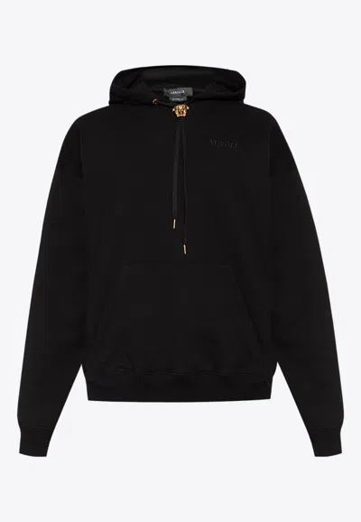 VERSACE MEDUSA HEAD HOODED SWEATSHIRT