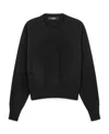 Versace Medusa Head-motif Crew-neck Jumper In Black