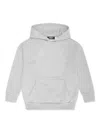 Versace Kids Medusa Logo Hoodie In Gray