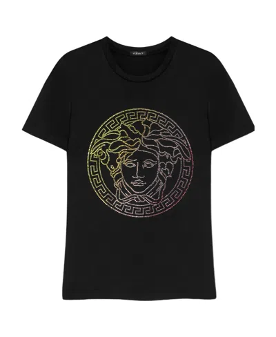 VERSACE MEDUSA-HEAD MOTIF T-SHIRT