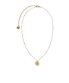 Versace Medusa Head Necklace In Gold