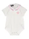 Versace Medusa Head-patch Cotton Body In White