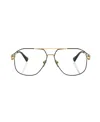 Versace Medusa Head Pilot-frame Glasses In Black