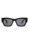 Versace Medusa Plaque Sunglasses In Black