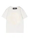 Versace Medusa Head-print Cotton T-shirt In Neutrals