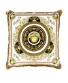 Versace Medusa-head Print Square Cushion In Multicolor