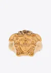 Versace Man Ring Man Gold Rings In Gold