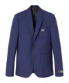 Versace Formal Jacket In Blue