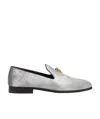 Versace Medusa-head Slippers In Gray