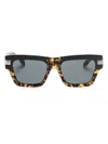 Versace Medusa Head Square-frame Sunglasses In Black