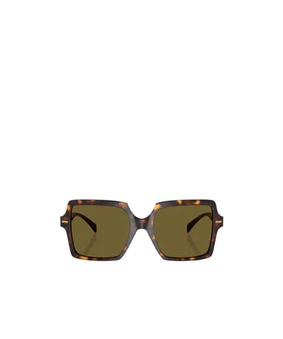 VERSACE MEDUSA HEAD SQUARE-FRAME SUNGLASSES
