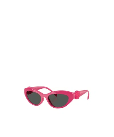 Versace Medusa-head Sunglasses In Brown
