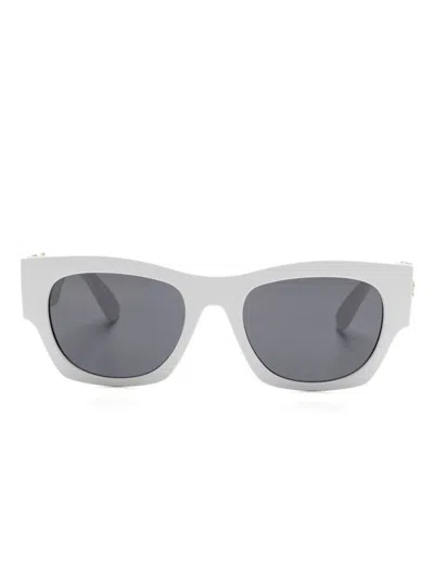 Versace Medusa-head Sunglasses In White