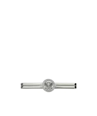 Versace Medusa-head Tie Clip In Metallic