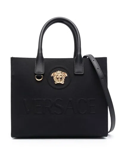 VERSACE MEDUSA HEAD TOTE BAG