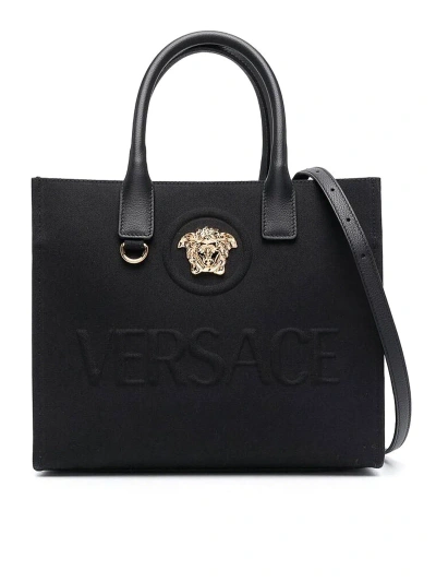 VERSACE MEDUSA HEAD TOTE BAG