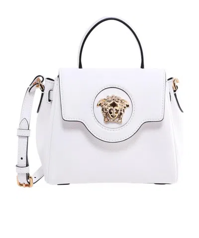Versace Medusa Head Tote Bag In White