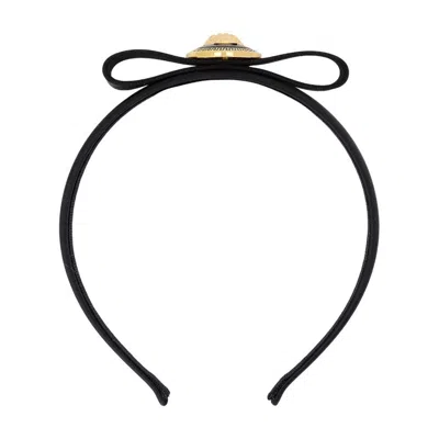 Versace Medusa Headband In Black